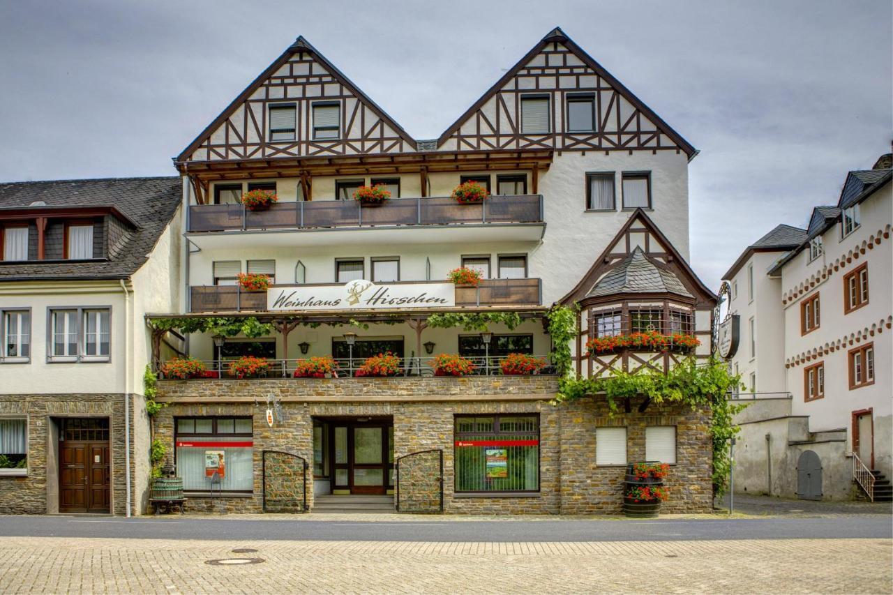 Weinhaus Hirschen Hotel Bruttig-Fankel Bagian luar foto